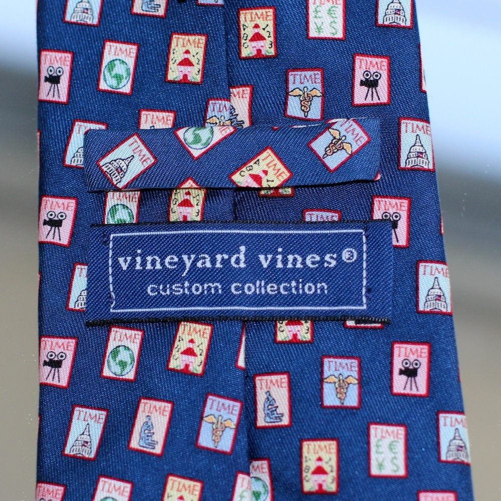 Vineyard Vines Time Magazine Covers Tie - Picture 5 of 7